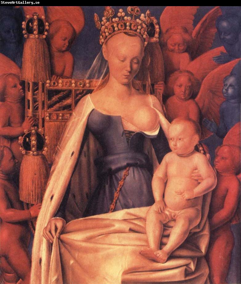 Jean Fouquet Maria mit Kind